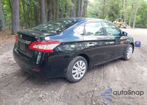 2015 Nissan Sentra S from USA, damaged, VIN 3N1AB7AP4FY360960